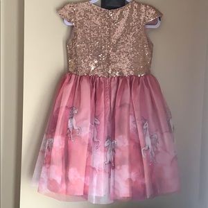 little angels unicorn dress